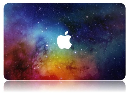 KEC MacBook Pro Retina 15 Inch Case Plastic Hard Shell Cover Protective A1398 Space Galaxy (Night Dream)