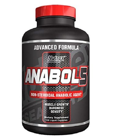 Nutrex Research Anabol-5, 120 Count