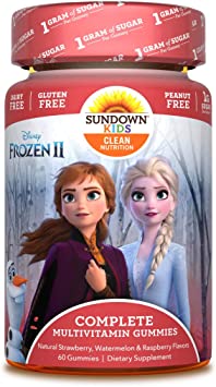 Sundown Kids Disney Frozen 2 Complete Multivitamin, 60 Count