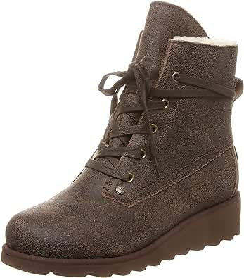 BEARPAW Women's Krista Multiple Colors | Women's Boot Classic Suede | Women's Slip On Boot | Comfortable Winter Boot