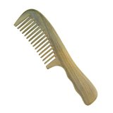 Rbenxia Handmade Sandalwood Comb No Static Aromatic Comb Wide Tooth