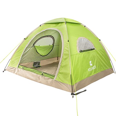 Pop Up Camping Tent Automatic and Instant Setup for 3-4 Person - Waterproof and Anti-UV