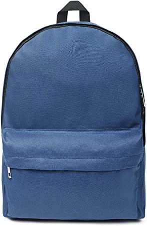 FITMYFAVO Basic Backpack for teens with USB port Teen Leisure Bookbag Travel Daypack