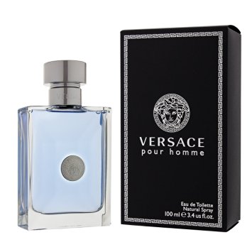 Versace Pour Homme by Gianni Versace 3.3 / 3.4 oz 100 ml edt Cologne Spray For Men * Original Retail Packaging