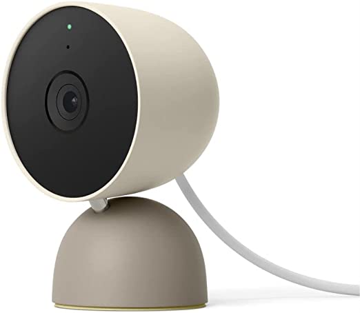 Google Nest Security Cam (Wired) - 2nd Generation - Linen