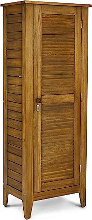 Homestyles Maho Small Storage Cabinet, Brown