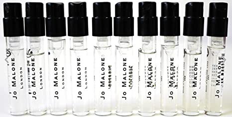 Jo Malone 10 Different Scent Fragrance Sampler Set Collection