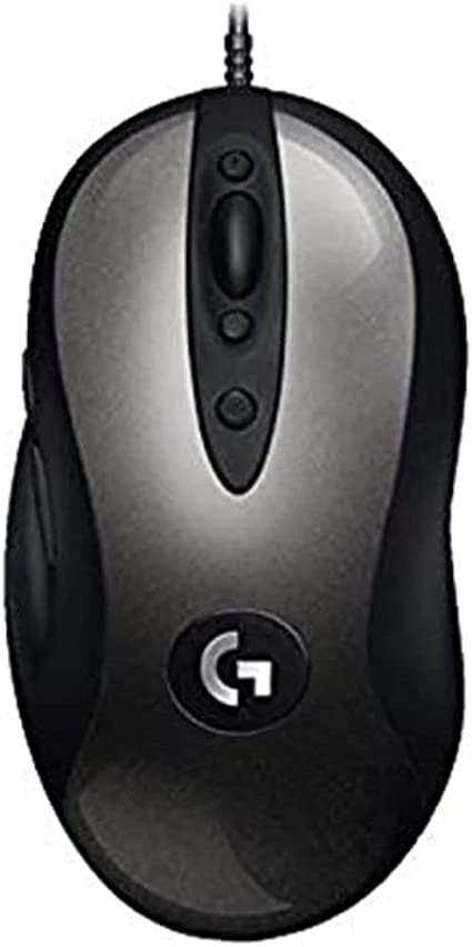 Logitech G MX518 Gaming Mouse Hero Sensor 16, 000 Dpi Arm Processor 8 Programmable Buttons (European Packaging) - Black