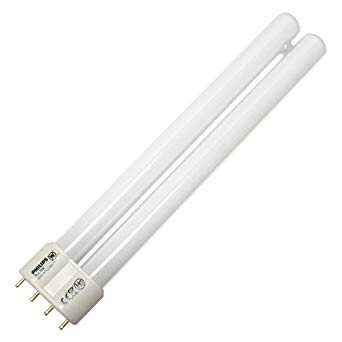 Philips Lighting 359323 PL-L Linear Compact Fluorescent Lamp 18 Watt 4-Pin 2G11 Base 1200 Lumens 82 CRI 3500K White