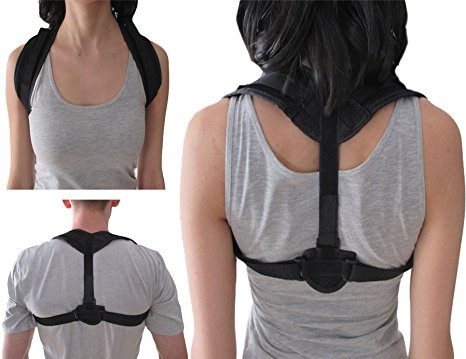 Armstrong Amerika Posture Corrector Support Brace for Upper Back & Thoracic Spine, The Most Comfortable & Top Correction Device to Fix Hunched Shoulders & Reduce Neck or Clavicle Pain (Small)