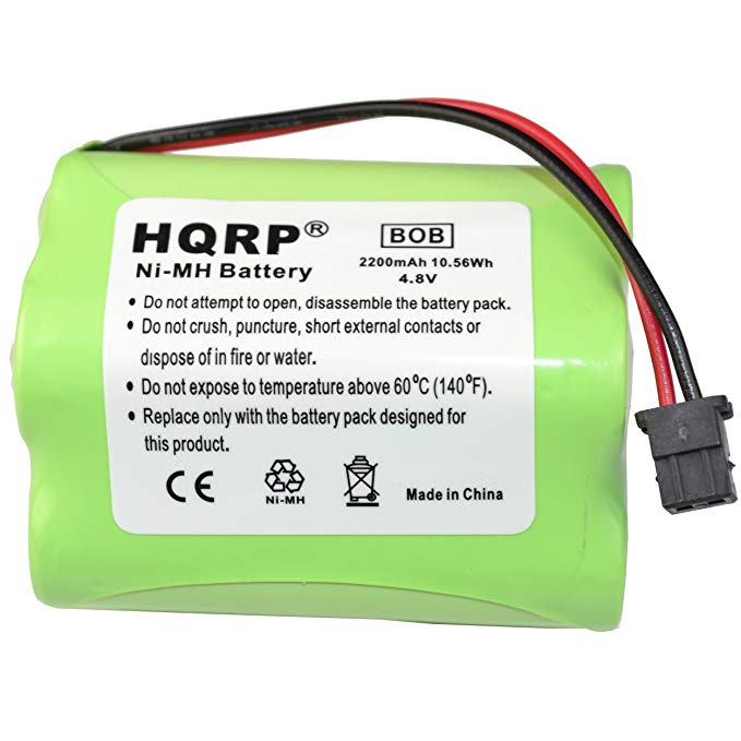 HQRP 2200mAh Battery for Uniden BEARCAT BC245 BC245XLT UBC245XLT BC250 BC250D BC296 BC296D Scanner plus HQRP Coaster