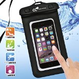 Universal Waterproof iPhone Charity Case Bag Pouch Fits Apple iPhone 6s Plus 6s 6 5s 5 5c 4 Samsung Galaxy S6 S5 S4 S3 BEST LIFETIME REPLACEMENT GUARANTEE Sold by CaseCarnivore