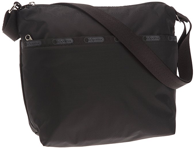 LeSportsac Classic Small Cleo Crossbody Handbag, Black