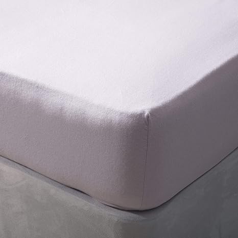Belledorm Brushed Cotton Extra Deep Fitted Sheet (Narrow Full) (Heather)