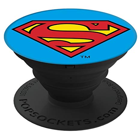 PopSockets: Collapsible Grip and Stand for Phones and Tablets - Superman Icon