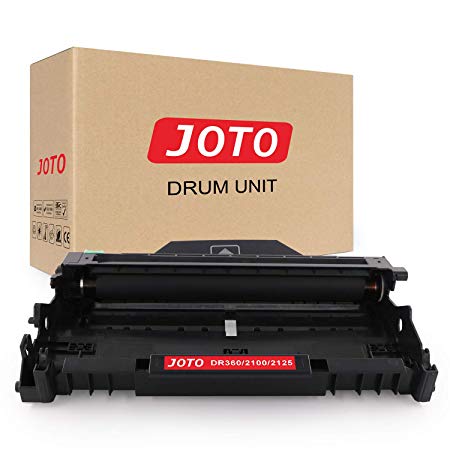 JOTO Compatible Drum Unit Replacement for Brother DR360 DR-360 DR 360 HL-2170W HL-2140 HL-2150N MFC-7840W MFC-7340 DCP-7040 DCP-7030 MFC-7440N MFC-7320 MFC-7440n MFC-7450 (Black, 1 Pack, High Yield)