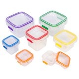 Fit Simple- 7 Piece Portion Control Containers Store Food and Meals 100 Percent Leak Proof Perfect Portion Sized Containers Comparable to 21 Day Fix Recipes Included