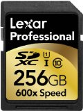 Lexar Professional 600x 256GB SDXC UHS-I Flash Memory Card LSD256CTBNA600