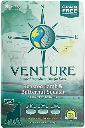 Venture Roasted Lamb & Butternut Squash Limited Ingredient Dry Dog Food