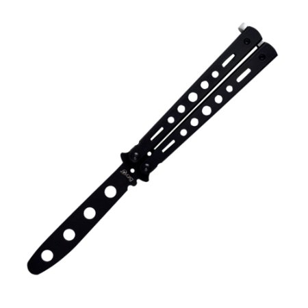 FURY Butterfly Trainer Black Powder Coated Knife