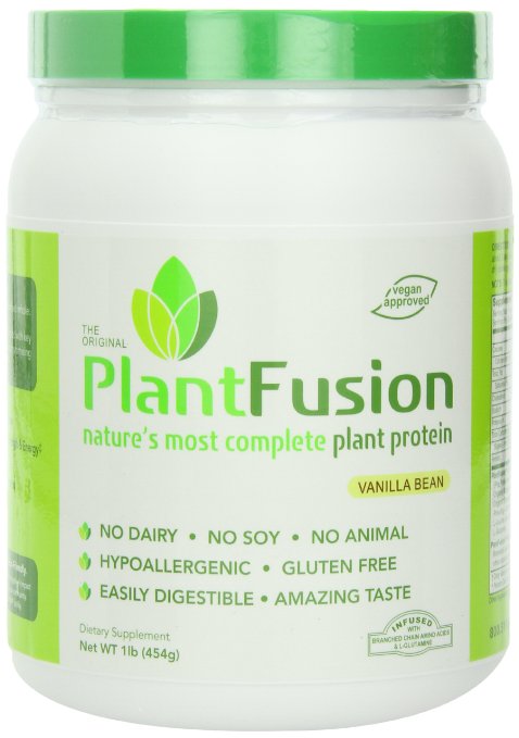 PlantFusion Diet Supplement, Vanilla Bean, 1 Pound