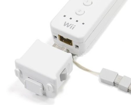 Wii MotionPlus (Motion Plus) Adapter (White)