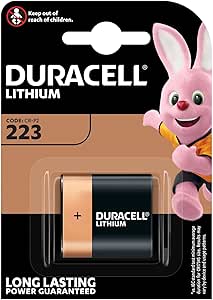 Duracell Ultra M3A DL223 Alkaline 6 V Camera Battery