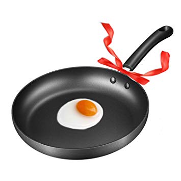 Frying Pan, Deik Nonstick Hard-Anodized Aluminum Pans, 11-inch  Omelette Frying Pan, Dishwasher Safe Cookware, APEO & PFOA-Free