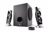 Cyber Acoustics 30 Watt Powered Speakers with Subwoofer for PC and Gaming Systems in Standard Packaging CA-3602a