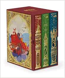 Harry Potter Books 1-3 Boxed Set (MinaLima Editions)