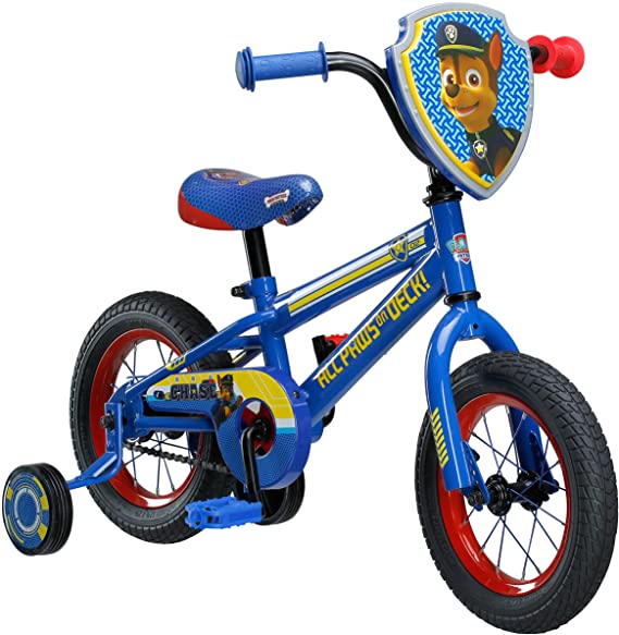 Paw Patrol Kids Bike, 12-Inch, Chase Blue, One Size