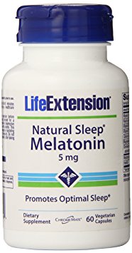 Life Extension Natural Sleep 5 Mg, 60 vegetarian capsules