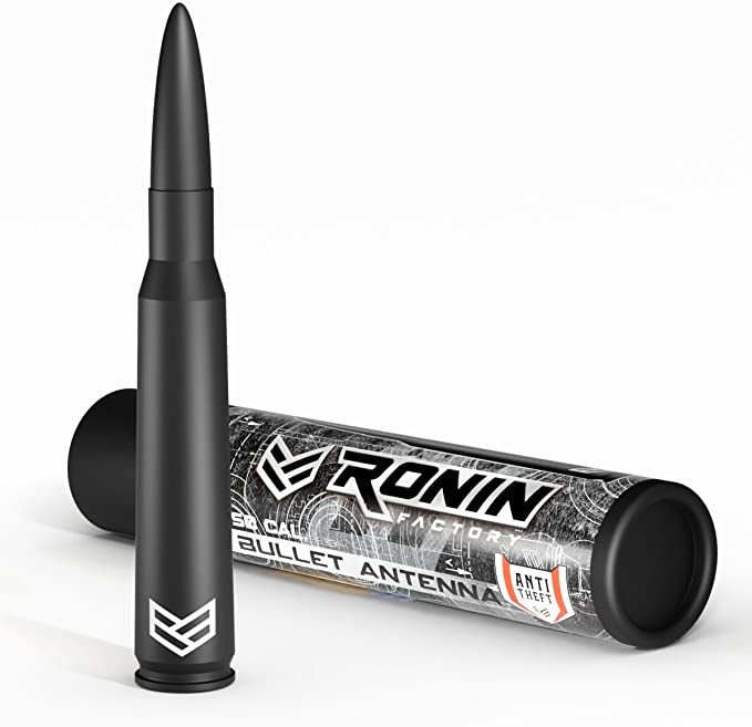 Ronin Factory Bullet Antenna for Chevy & GMC Trucks (M7 Thread - Check Fitment Guide Below)