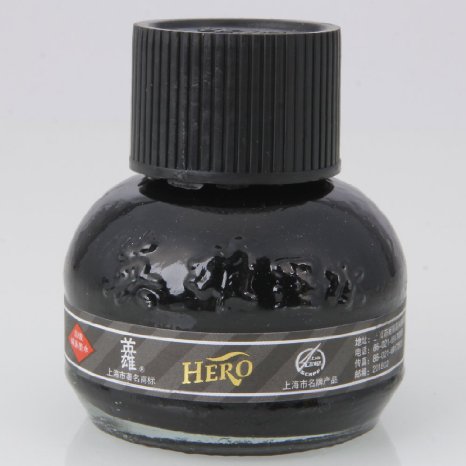 FireKingdom Hero 56ml Bottled Black Fountain Pen Ink for Workers Students