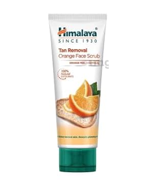 Himalaya Tan Removal Orange Face Scrub,100Gm