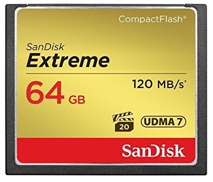 B00EZE6V50 SanDisk Extreme 64GB Compact Flash Memory Card