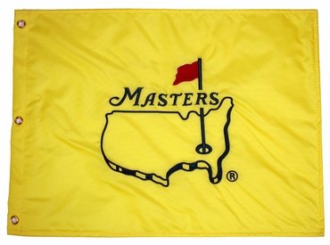 Undated Masters Golf Tournament Pin Flag