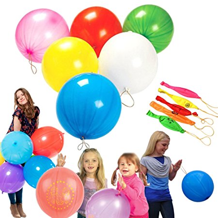 Dazzling Toys Punch Balloons - Mega Pack of 50 Balloons - 10 Inch Balloons