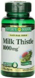 Natures Bounty Milk Thistle 1000mg Softgels 50 Count Bottle