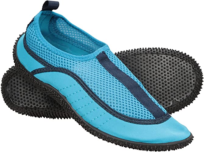 Mountain Warehouse Bermuda Womens Aqua Shoes - Neoprene Design Wet Shoes, Mesh Panel Summer Water Shoes, Slip On, Lightweight Swim Shoes - for Beach Underwater Walking