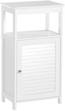 RiverRidge Ellsworth Collection Single Door Floor Cabinet, White