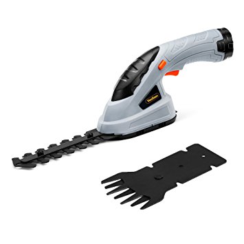 VonHaus 3.6V 2 In 1 Cordless Trimmer & Edger – For Shrubs, Grass & Hedge Cutting - Quick Blade Change