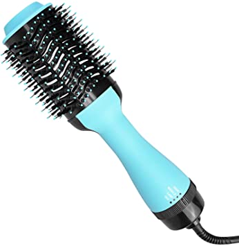 Hair Dryer Brush, HIPPIH Blow Dryer Brush, Hot Air Brush Styler and Dryer with Negative Ionic for Straightening, Curling, Professional Brush Hair Dryers for Women