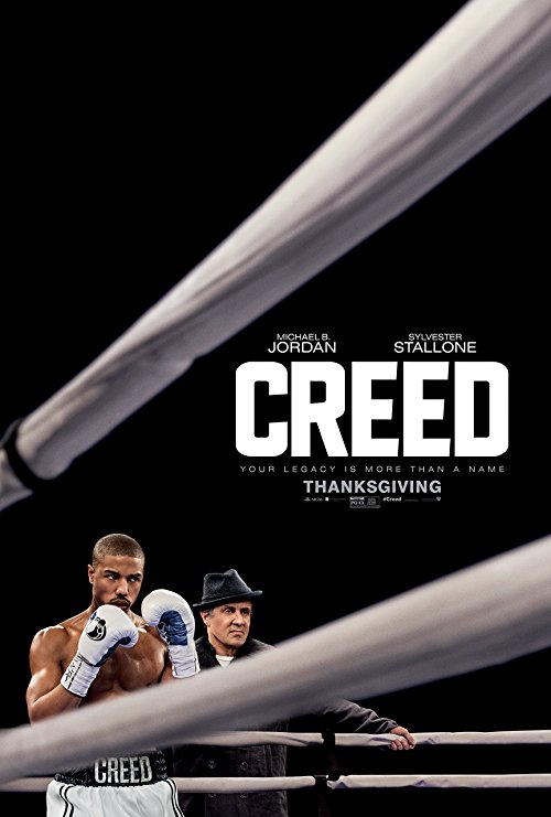 Creed - Movie Poster, Size 24 x 36" Inches , Glossy Photo Paper (Thick 8mil) - Michael B. Jordan, Sylvester Stallone, Tessa Thompson