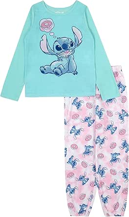 Girls Stitch Donut Sleep Set