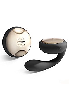 LELO Ida The World's First Rotating and Vibrating Remote-Controlled Couples' Vibrator, Black