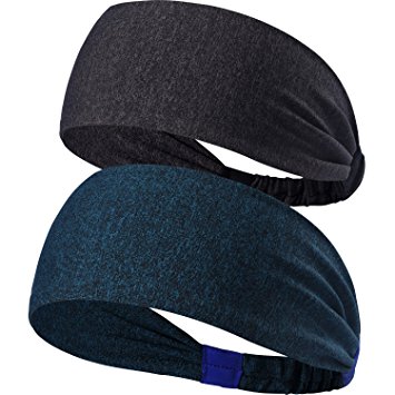 Moisture Wicking Headband for Womens - Workout Sweat band, Soft, Comfortable, Perfect for Working