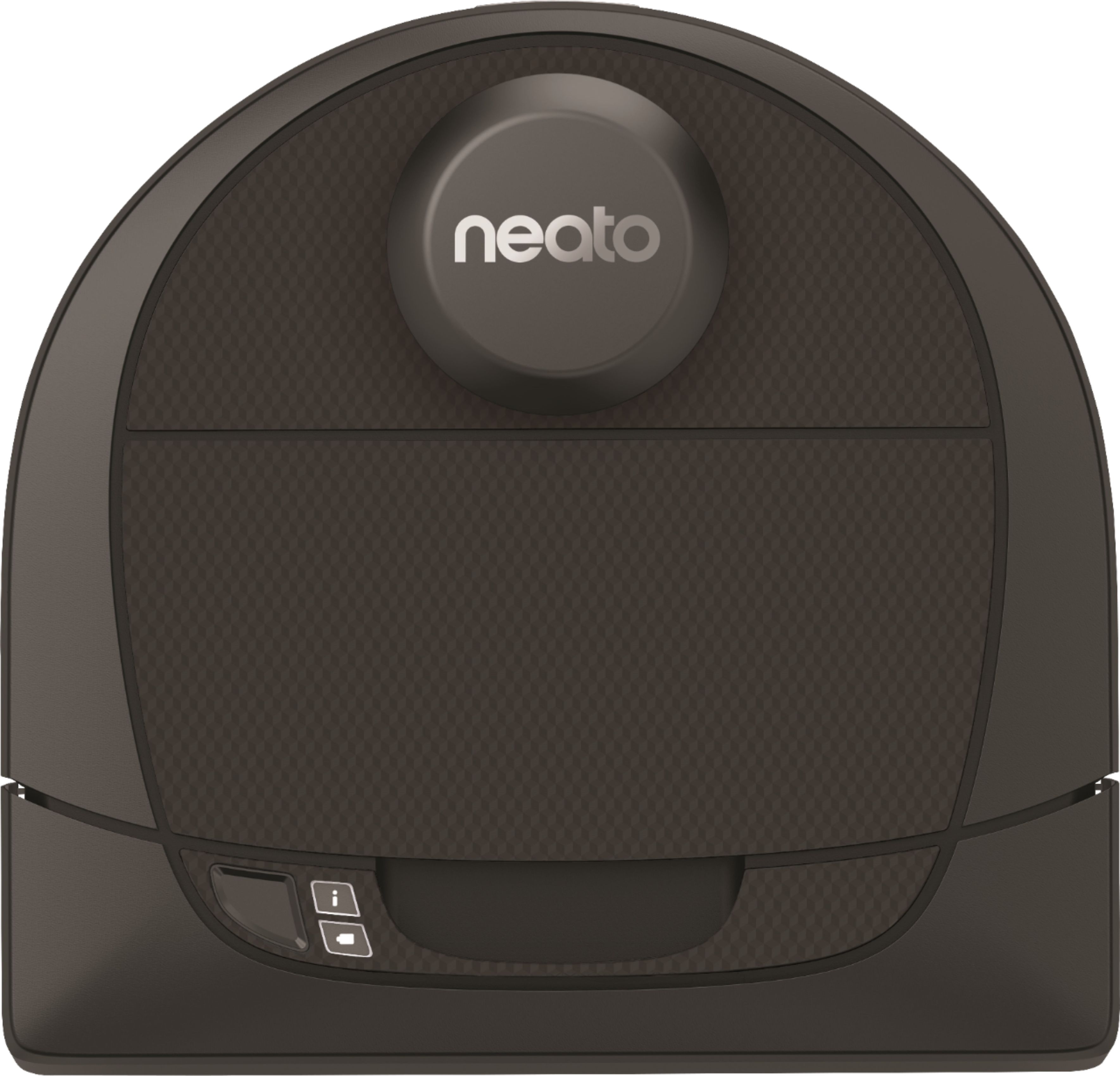 Neato Robotics - Neato Botvac D4 Connected App-Controlled Robot Vacuum - Black With Honeycomb Pattern