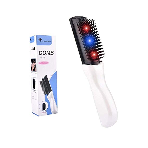 Hair Growth Comb Electric Laser Treatment Electric Massage Comb with Infrared Light and Vibration Therapy Anti Hair Loss,Hair Regrowth,Hair Thickening & Strengthening- Daily Home Use