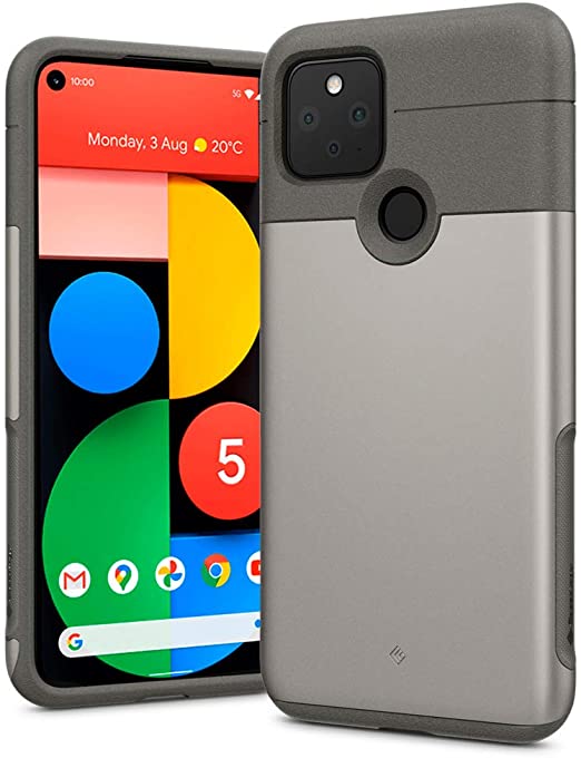 Caseology Legion for Google Pixel 5 Case (2020) - Stone Gray